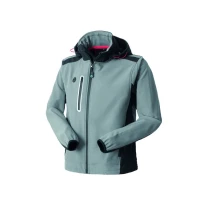 Liquidación total - Chaquetón de trabajo Stretch Softshell Rossini Smarty HH638 Color Gris Talla S