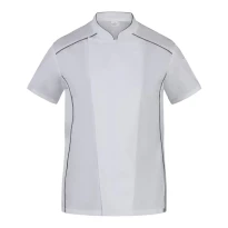 Liquidación total - Chaqueta de trabajo Manga corta 100% algodón de Cocinero Giblor's Omar Q8G00673 Talla 3XL