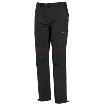 Liquidación total - Pantalón de trabajo Multibolsillos Stretch Issa Line Softshell Boom 9032B Talla S Color Gris Antracita 2