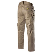 Liquidación total - Pantalón de trabajo Diadora Multibolsillos Rock Ligh Cotton 702.175342 Talla 2XL Color Gris
