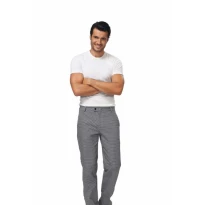 Liquidación total - Pantalón Cocinero de trabajo Siggi Horeca Denzel 28PA0881/00-0648 Número 50 Color Negro 2