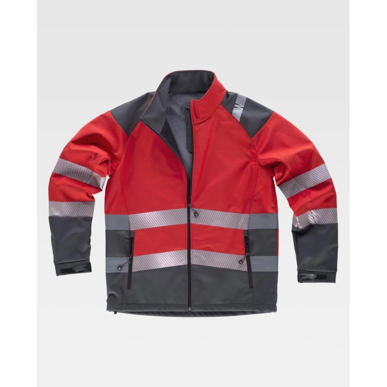 Chaqueta de trabajo Workshell Alta Visibilidad S9202 - Workteam