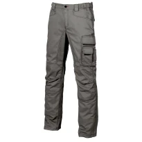 Liquidación total - Pantalón de trabajo Multibolsillos U-Power Smile HY015BC Número 46 Color Gris Meteorito 2