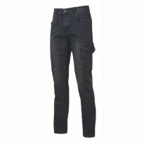 Liquidación total - Vaqueros de trabajo Elásticos Multibolsillos U-Power Tommy EX244 Talla XL Color Guado Vaqueros 2
