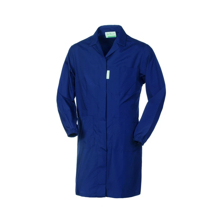 Liquidación total - Bata de trabajo Mujer Multibolsillos Rossini Polibrembo A62307 Talla 2XL Color Azul
