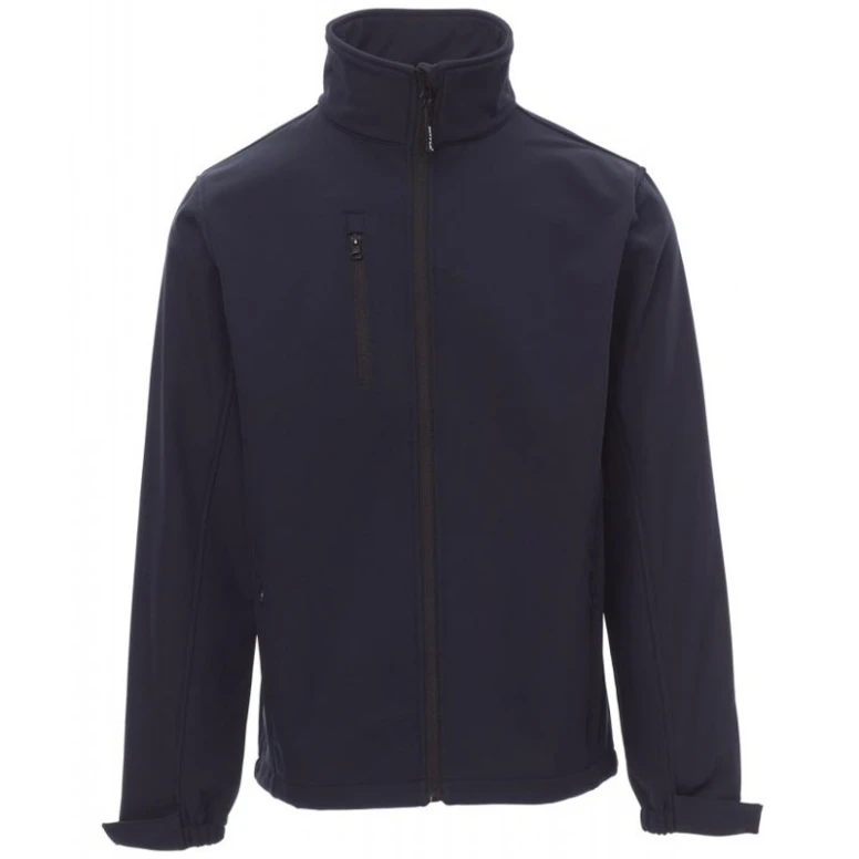 Liquidación total - Chaqueta de trabajo SoftShell Ergonomica e Impermeable Dublin - Payper AY 7222 Talla M Color Azul
