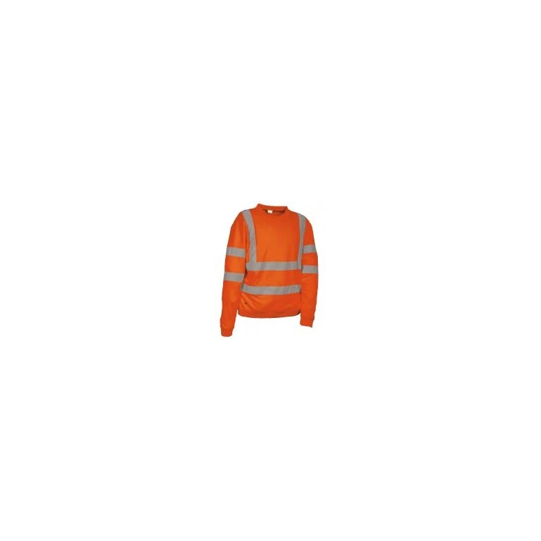 Liquidación total - Sudadera de trabajo Alta visibilidad Cofra Mariqueta V385-0-00 Color Amarillo Talla M