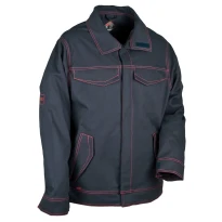 Liquidación total - Chaqueta de trabajo Multibolsillos Cofra Flametec V260-0-02 Número 64 Color Azul Marino