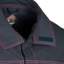 Liquidación total - Chaqueta de trabajo Multibolsillos Cofra Flametec V260-0-02 Número 64 Color Azul Marino