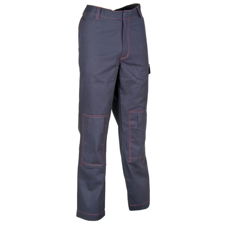 Liquidación total - Pantalón de trabajo Multibolsillos Cofra Flame Stop V261-0-02 Número 64 Color Azul Marino