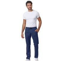 Liquidación total - Pantalón unisex multibolsillos y cinturón elástica Cruz Dr.Blue Siggi - 04PA1393/00-0757 Talla S Color Azul