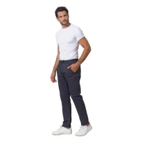 Liquidación total - Pantalón unisex multibolsillos y cinturón elástica Cruz Dr.Blue Siggi - 04PA1393/00-0757 Talla S Color Azul