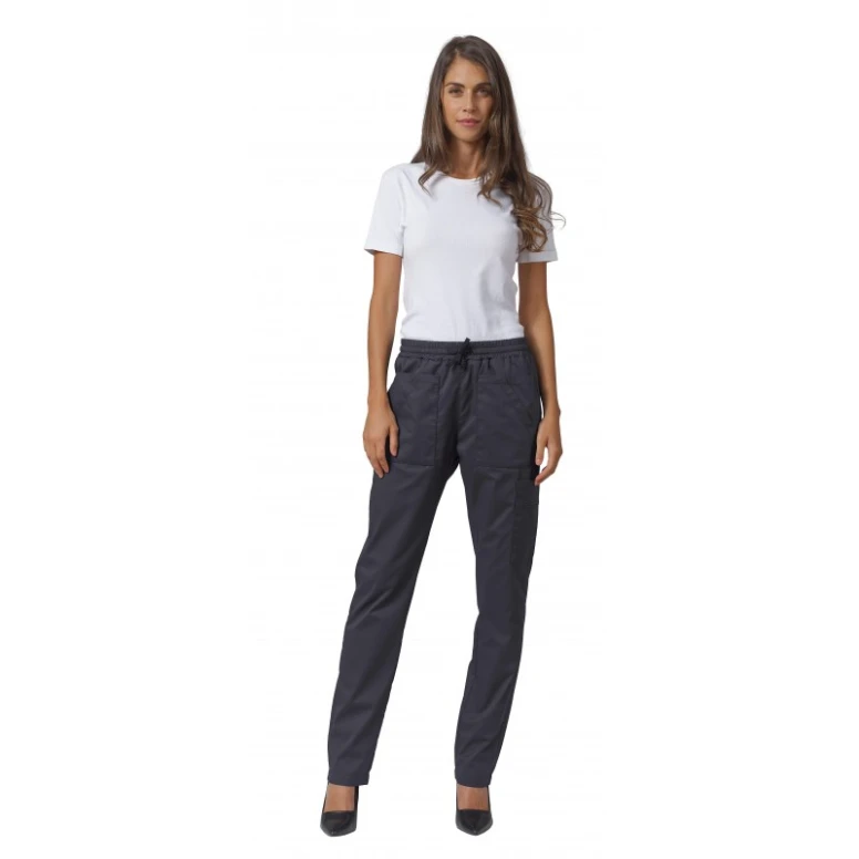 Liquidación total - Pantalón unisex multibolsillos y cinturón elástica Cruz Dr.Blue Siggi - 04PA1393/00-0757 Talla S Color Azul