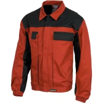 Chaqueta de trabajo invernal multibolsillos de alta resistencia con cremallera de nylon - Workteam