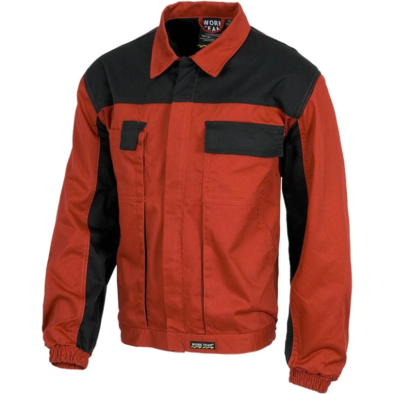 Chaqueta de trabajo invernal multibolsillos de alta resistencia con cremallera de nylon - Workteam
