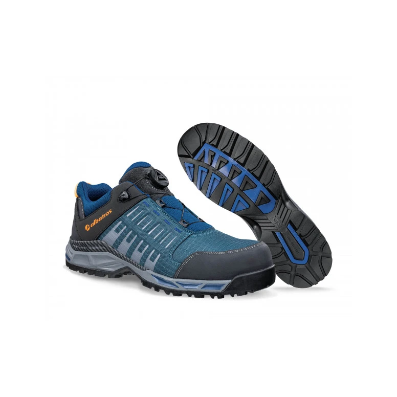 Liquidación total - Zapatos de seguridad Albatros Antelao Ql Low S3 ESD HRO SRC 648520 Número 47