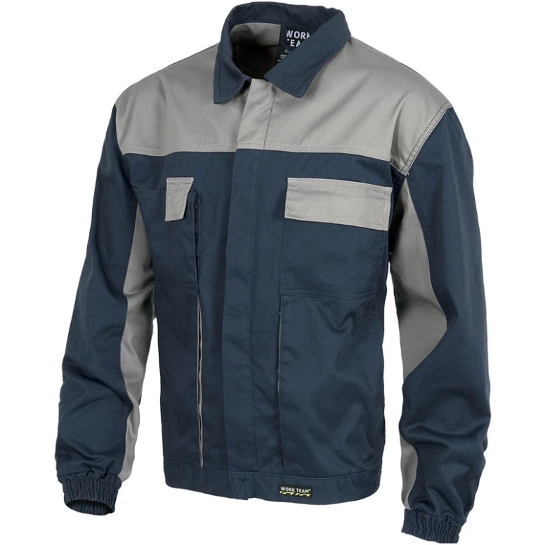 Chaqueta de trabajo invernal multibolsillos de alta resistencia con cremallera de nylon - Workteam