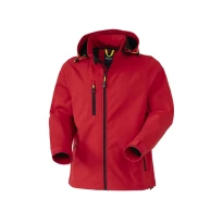 Liquidación total - Chaquetón de trabajo Rossini Stretch Softshell R Boost HH648 Talla S Color Rojo