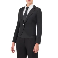 Liquidación total - Chaqueta de trabajo 100% poliéster Giblor's Ilenia Lady 1182 Color Negro Talla XS