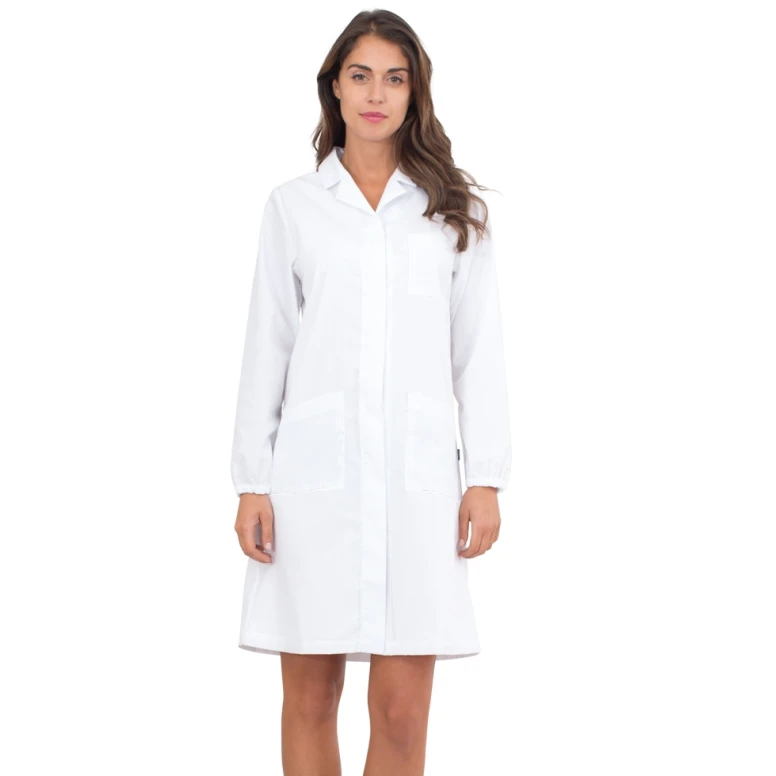 Liquidación total - Bata de Mujer de trabajo Roberta Siggi número 46 color celeste