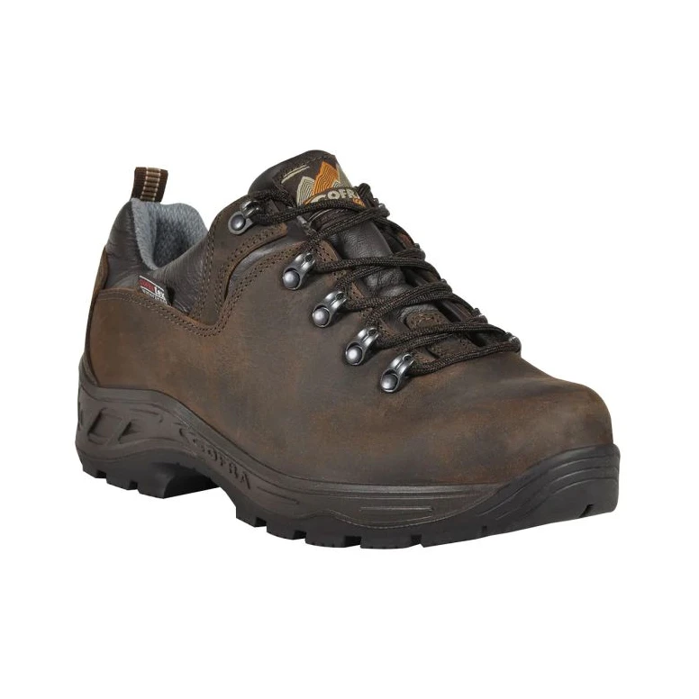 Liquidación total - Zapatos De Trekking Bajos Cofra Shober Brown 18200-000 Cómodos Ligeros Número 44