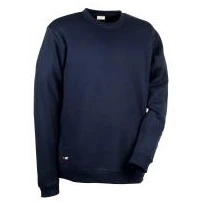 Liquidación total - Sudadera de trabajo Cofra Agadir V109-0-00 Talla S Color Marino