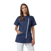 Liquidación total - Casaca de mujer a mangas cortas Kate Dr.Blue Siggi - 04CS1689/00-0757 Talla S Color Blanco