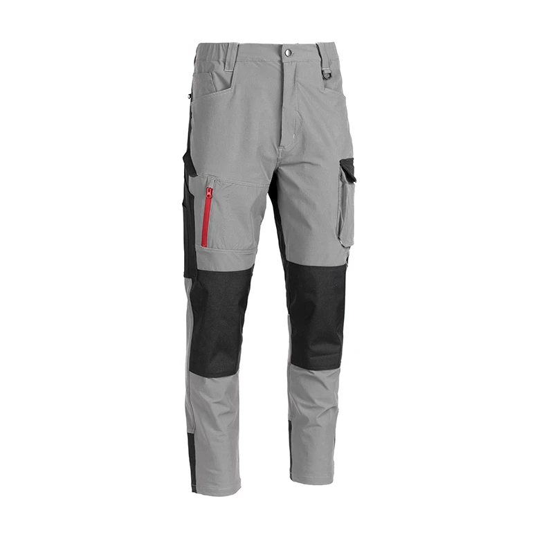 Liquidación total - Pantalón de trabajo Multibolsillos Stretch Sottozero Short S.S. SS100 Talla L Color Gris Negro