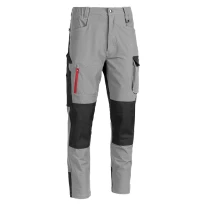 Liquidación total - Pantalón de trabajo Multibolsillos Stretch Sottozero Short S.S. SS100 Talla L Color Gris Negro