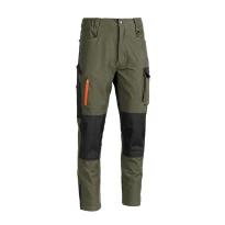 Liquidación total - Pantalón de trabajo Multibolsillos Stretch Sottozero Short S.S. SS100 Talla L Color Gris Negro