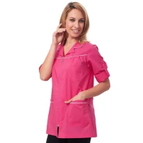 Liquidación total - Casaca de mujer a mangas largas Elita Horeca Siggi - 28CS0052/00-0001 Color Celeste Talla M 2