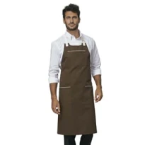 Liquidación total - Delantal de trabajo Ramon Siggi semplice e resistente - 28PZ0381/00-0819 Talla Unica Color Negro 2