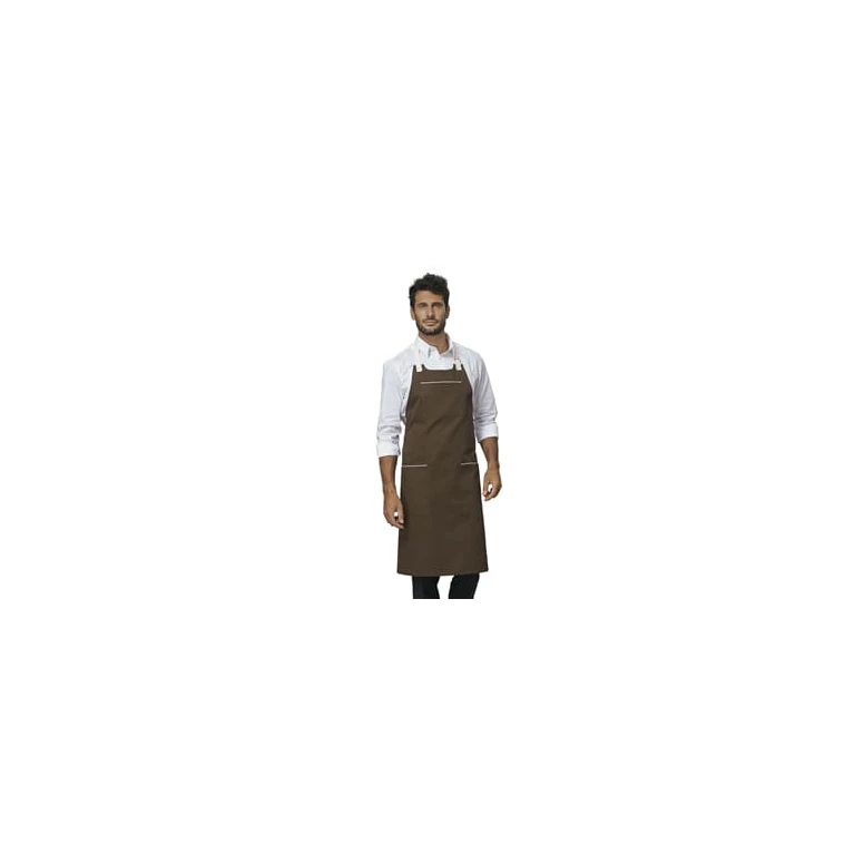 Liquidación total - Delantal de trabajo Ramon Siggi semplice e resistente - 28PZ0381/00-0819 Talla Unica Color Negro