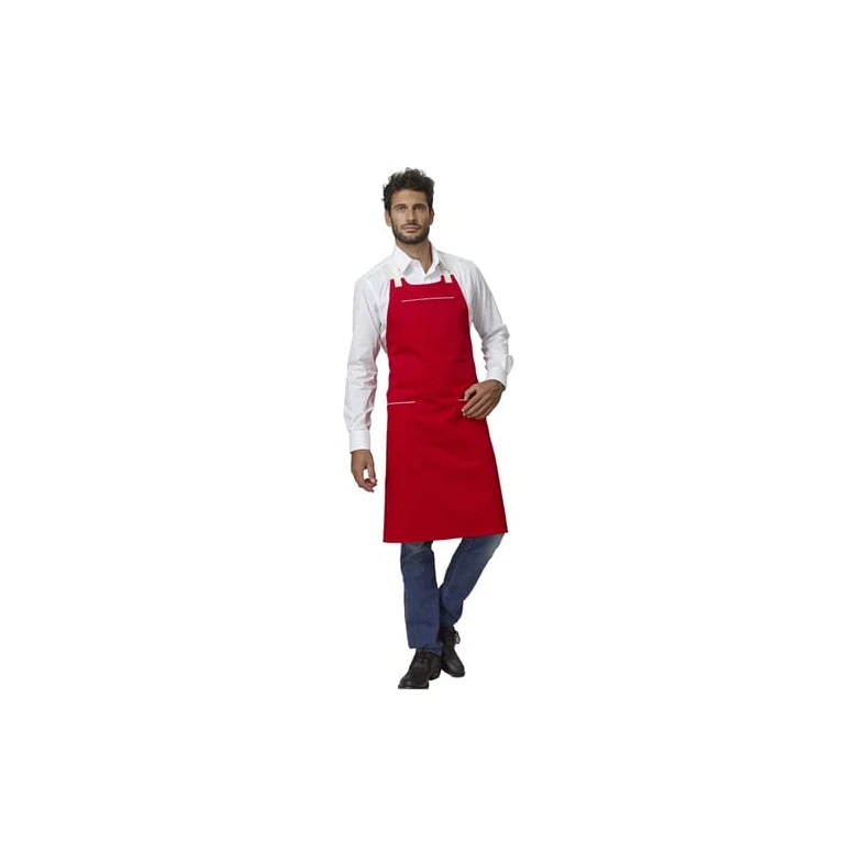 Liquidación total - Delantal de trabajo Ramon Siggi semplice e resistente - 28PZ0381/00-0819 Talla Unica Color Negro