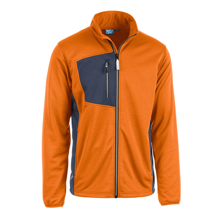 Liquidación total - Sudadera de trabajo Cremallera completa Multibolsillos Sottozero Trekking 70700 Talla L Color Azul Gris