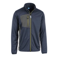Liquidación total - Sudadera de trabajo Cremallera completa Multibolsillos Sottozero Trekking 70700 Talla L Color Azul Gris