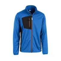 Liquidación total - Sudadera de trabajo Cremallera completa Multibolsillos Sottozero Trekking 70700 Talla L Color Azul Gris