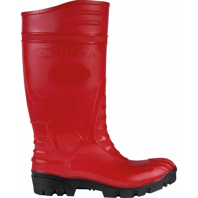 Liquidación total - Botas de seguridad Cofra TEMPEST S5 CI LG SR 00400-N Color Rojo Número 43