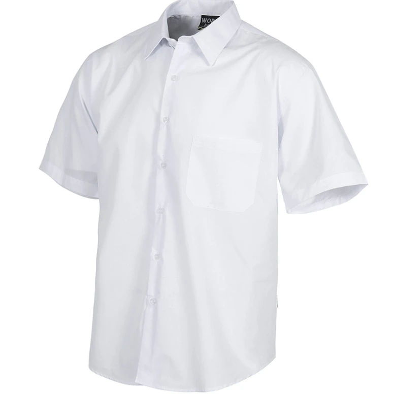 Camisa de trabajo con cuello clásico y manga corta - Workteam