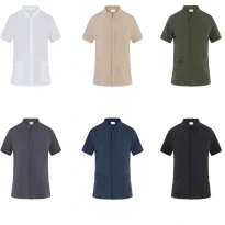 Liquidación total - Casaca de Hombre de trabajo Ruben multibolsillos Giblor's 25P03K466 Talla 2XL Color Verde Militar
