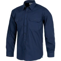 Liquidación total - Camisa de trabajo reforzada a manga larga - Workteam Número 54 Color Gris 2