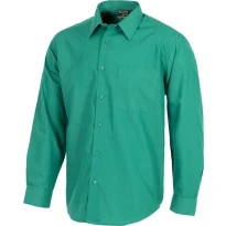Camisa de trabajo con cuello clásico y manga larga - Workteam