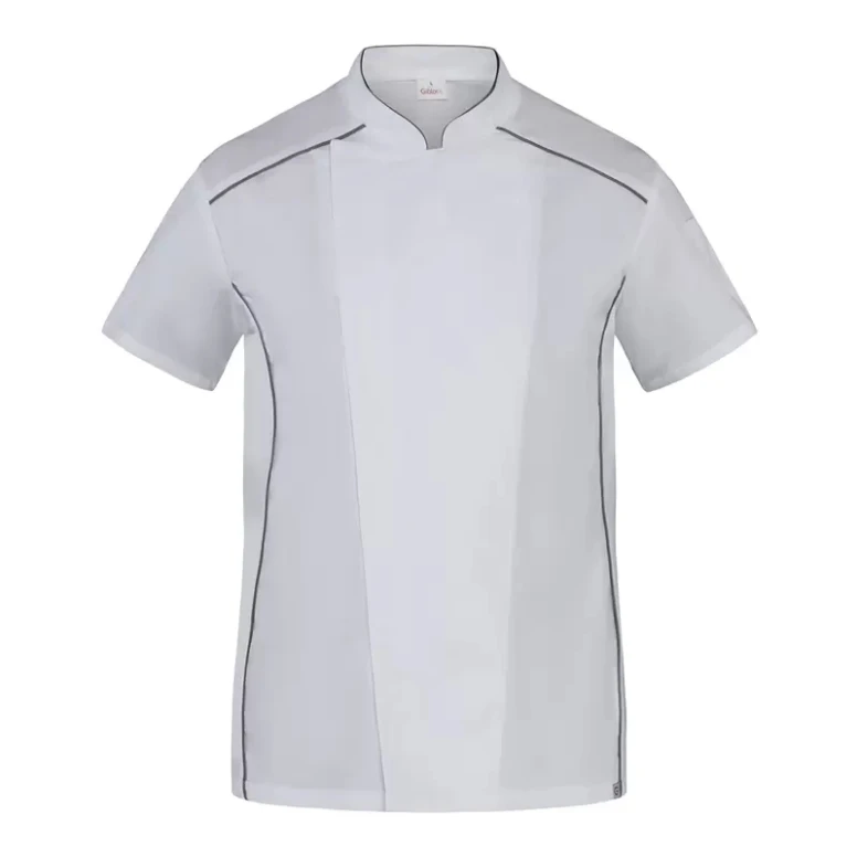 Liquidación total - Chaqueta de trabajo Manga corta 100% algodón de Cocinero Giblor's Omar Q8G00673 Talla XL