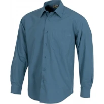 Camisa de trabajo con cuello clásico y manga larga - Workteam