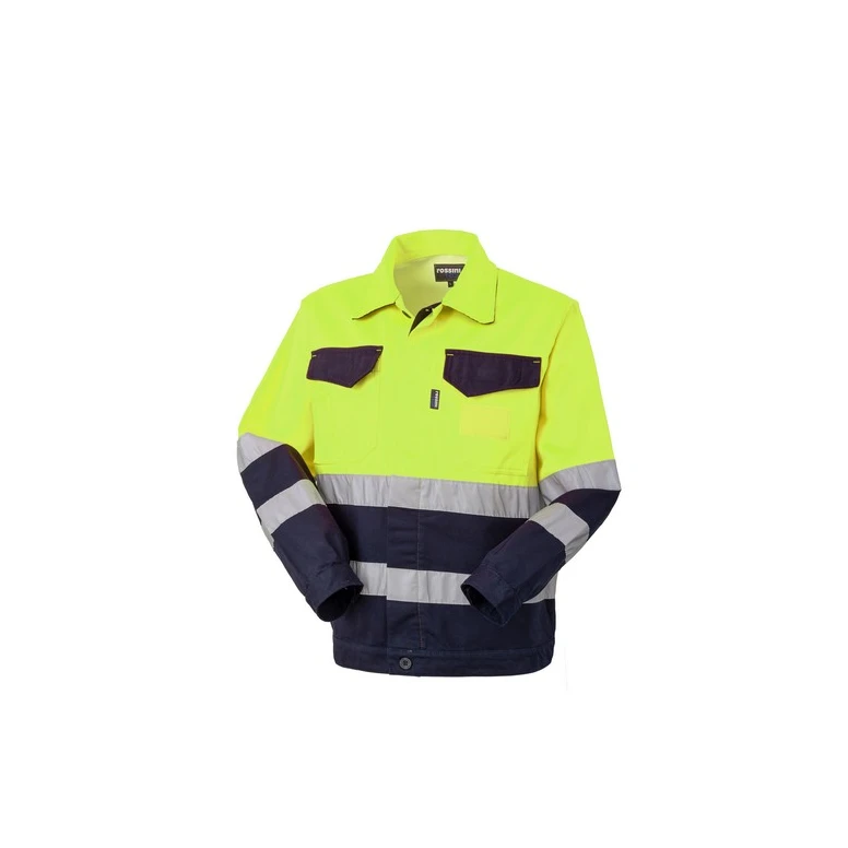 Liquidación total - Chaquetón de invierno de trabajo Alta visibilidad Rossini Hi-Vis A10131 Talla M amarillo