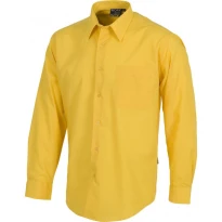 Camisa de trabajo con cuello clásico y manga larga - Workteam