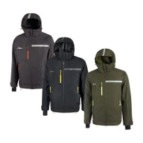 Liquidación total - Chaqueta de trabajo Multibolsillos U-Power WINK FU255AG Talla 2XL Color Gris asfalto