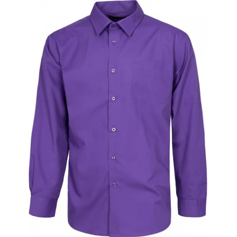 Camisa de trabajo con cuello clásico y manga larga - Workteam