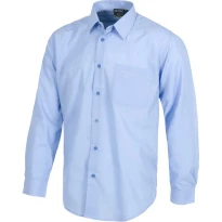 Camisa de trabajo con cuello clásico y manga larga - Workteam