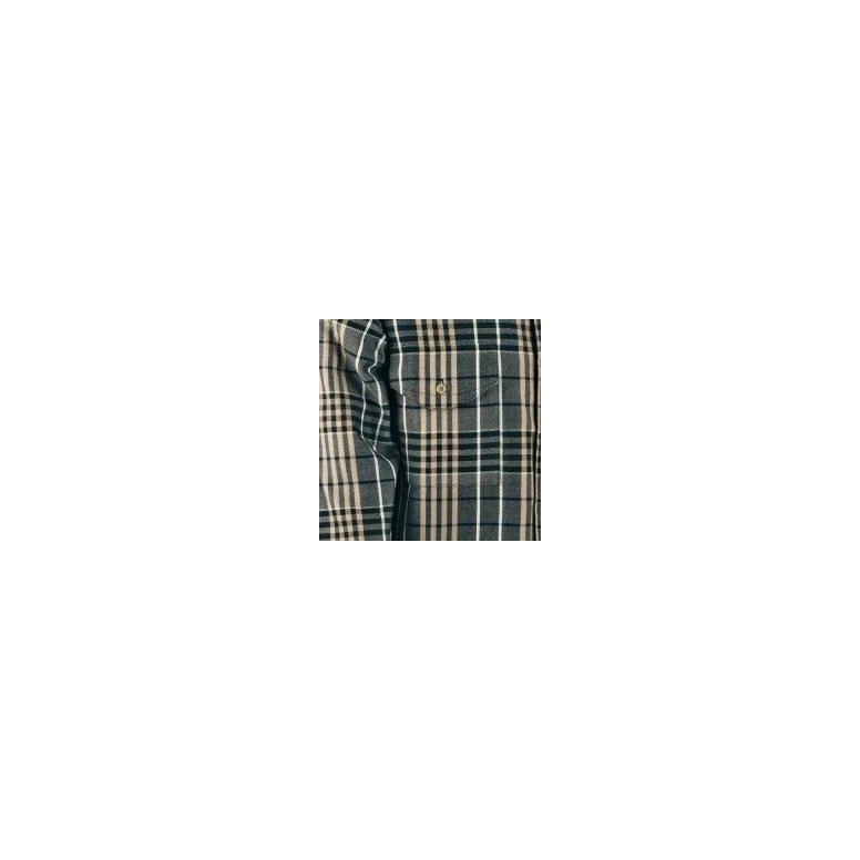Liquidación total - Camisa de trabajo Cofra Casual 100% algodón V029-0-00 Color Cuerda Negro Talla XL